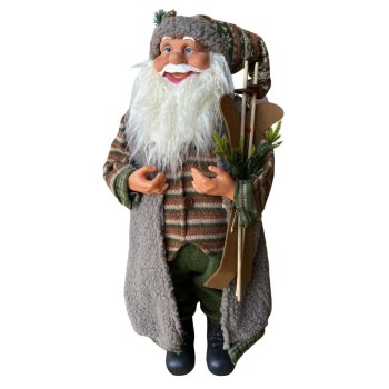 Papai Noel em Pé Rustico60cm