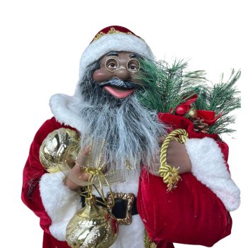 Papai Noel Em Pé Vermelho 60cm
