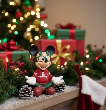 Mickey Mouse Decorativo Sentado - Disney