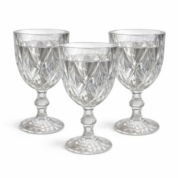 Conjunto Taça Decorativa Kit c/ 3 Unidades