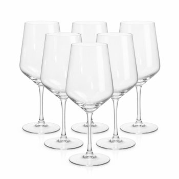 CONJUNTO C/6 TAÇAS CRISTAL 620ML