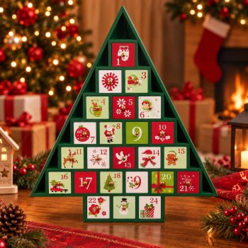 Calendário Armario Natalino 40cm