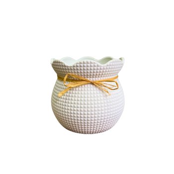 Vaso de Plastico Branco 9cm