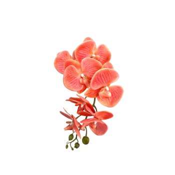 Haste De Orquidea 3D Laranja 90cm