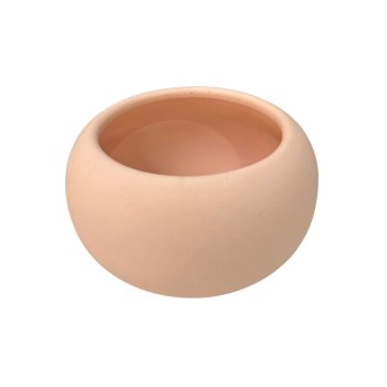 Vaso Decorativo Equibana Bojudo G Pessego Fosco 12cm