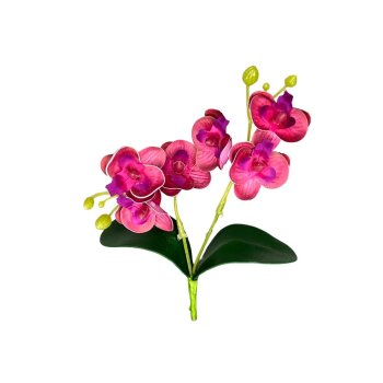 Mini Orquidea c/ 6 Florzinha na Haste Cor Pink