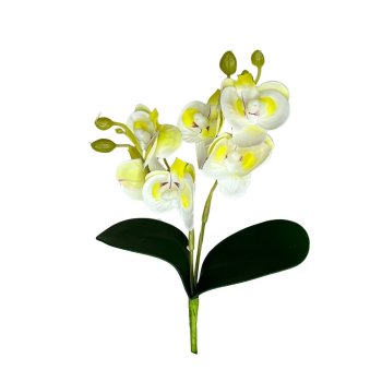 Mini Orquidea c/ 6 Florzinha na Haste Branca