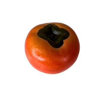 Fruta Decorativa Caqui 8cm