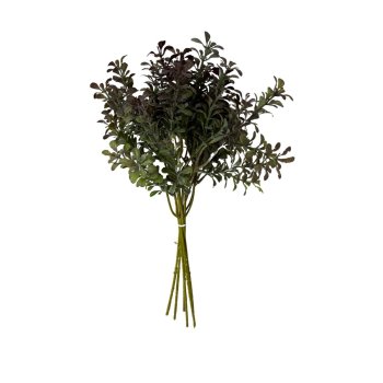 Buque de Pick Verde Mesclado  C/ 6 Haste 37cm