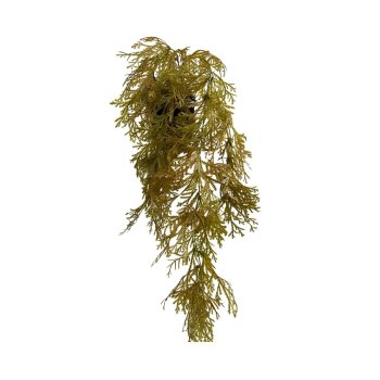 Pendente de Folhagem Amarelo 80cm