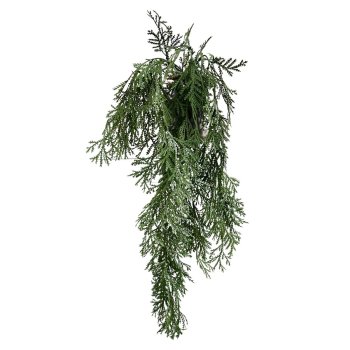 Pendente de Folhagem Verde 80cm