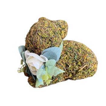 Coelho Decorativo Nature 15 cm