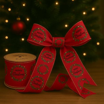 Fita Decorativa Natal Vermelho e Verde