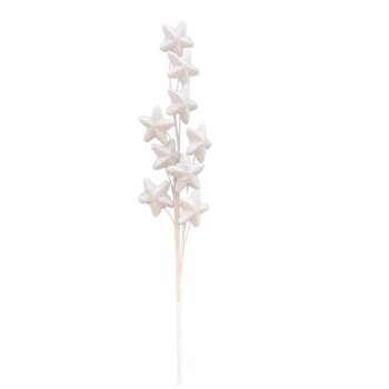 Galho Natalino Com 9 Estrelas 68cm