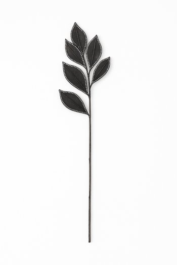 Galho Ponteira 6 Folhas Black 71cm