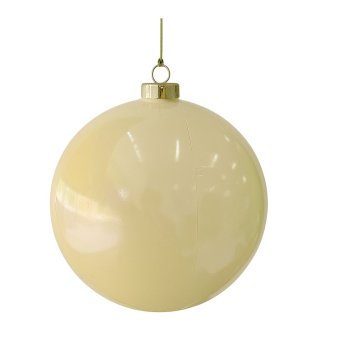 Bola Decorativa Arco Iris Grande De Natal 25Cm