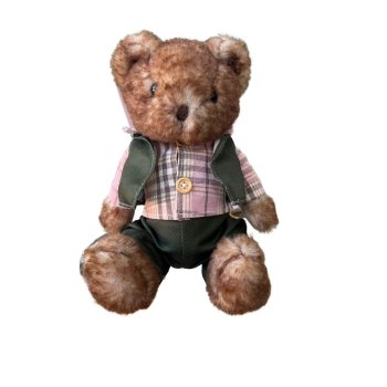 Ursinho De Pelucia Sentado 27cm