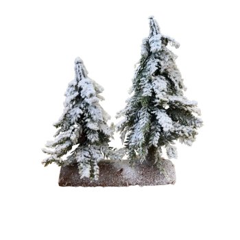 Arvore Pinheirinho Decorativo Nevada 27cm