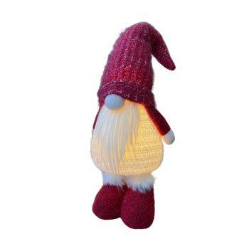 Gnomo de Pelúcia com Luz na Barriga – 42cm