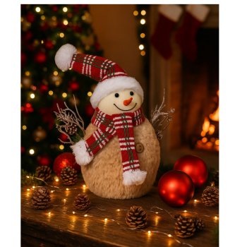 Boneco De Neve Bola 25cm