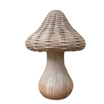 Enfeite Cogumelo De Resina Decorativo 22cm