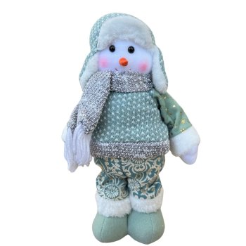 Boneco De Pelucia De Neve 32cm