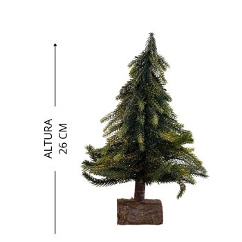 Enfeite Àrvore Natal De Madeira 26cm