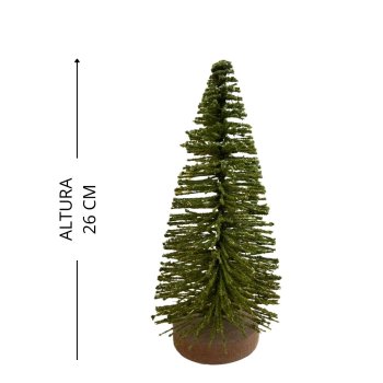 Enfeite Àrvore Natal De Madeira 26cm