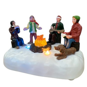 Figura Natalina com LED à Pilha – 9 cm