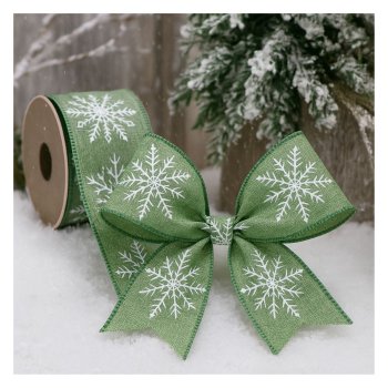 Fita Decorativa Verde Com Detalhe  - 9,30 Metros